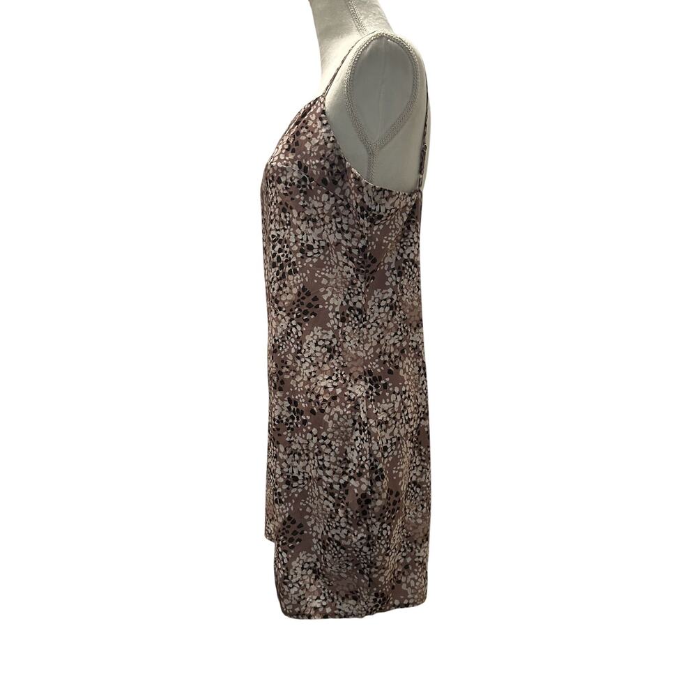 NWT Sadie & Sage Dusty Pink with Abstract Print Cocktail Slip Dress-Large - Picture 3 of 15